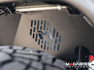 Jeep Wrangler JL Vented Replacement Inner Fender Well - Aluminum - Black Powdercoat Jeep Wrangler JL Vented Replacement Inner Fender Well - Aluminum - Black Powdercoat